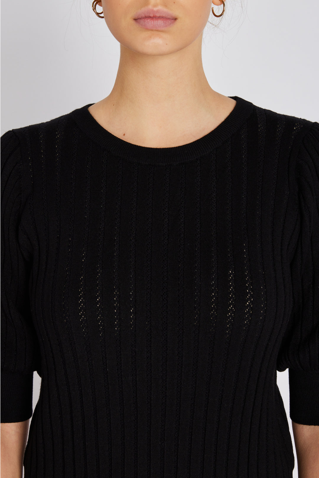 Rue de Femme RDFSorrelPoi strik KNITWEAR Sort