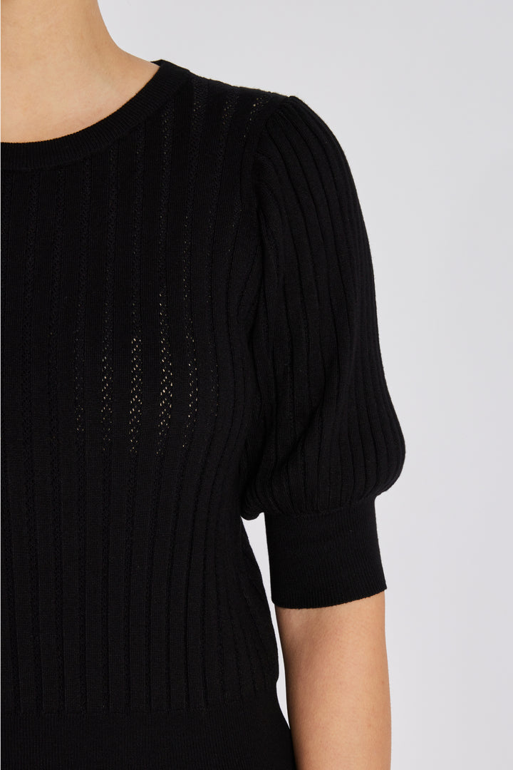 Rue de Femme RDFSorrelPoi strik KNITWEAR Sort