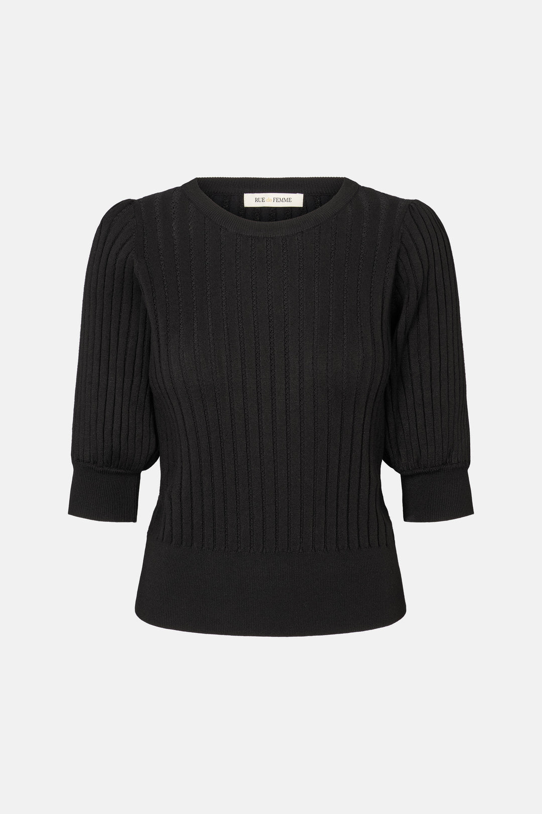 Rue de Femme RDFSorrelPoi strik KNITWEAR Sort