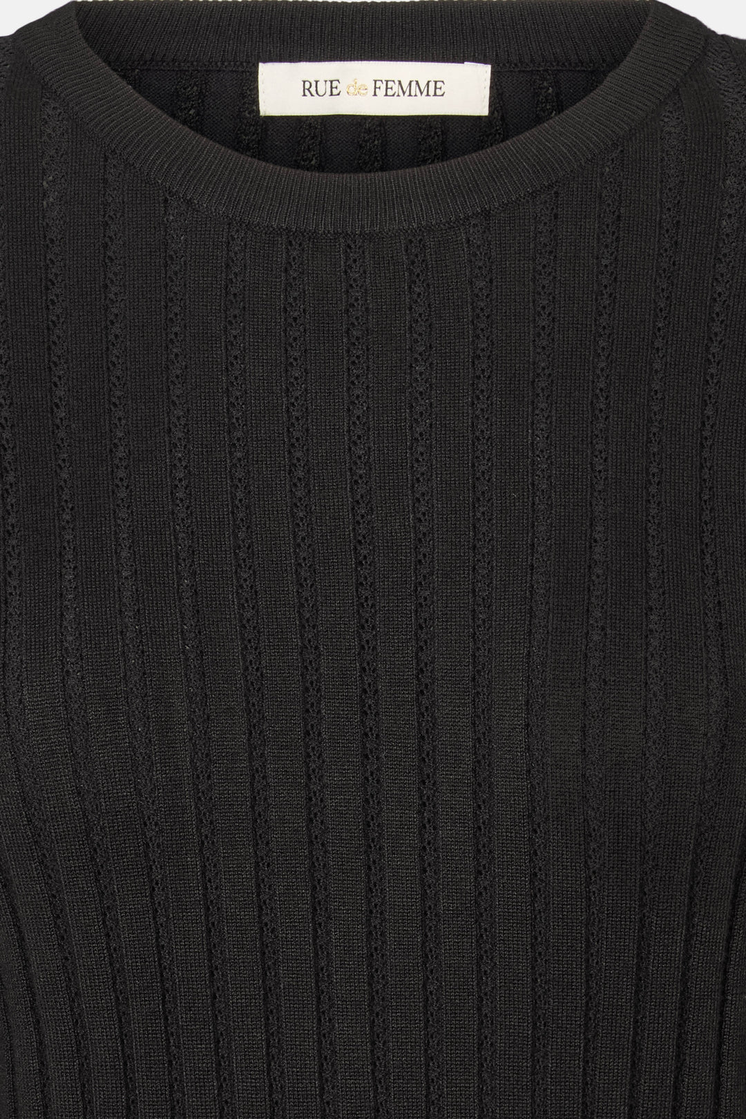 Rue de Femme RDFSorrelPoi strik KNITWEAR Sort