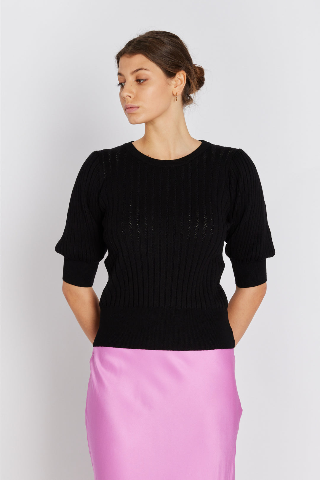 Rue de Femme RDFSorrelPoi strik KNITWEAR Sort