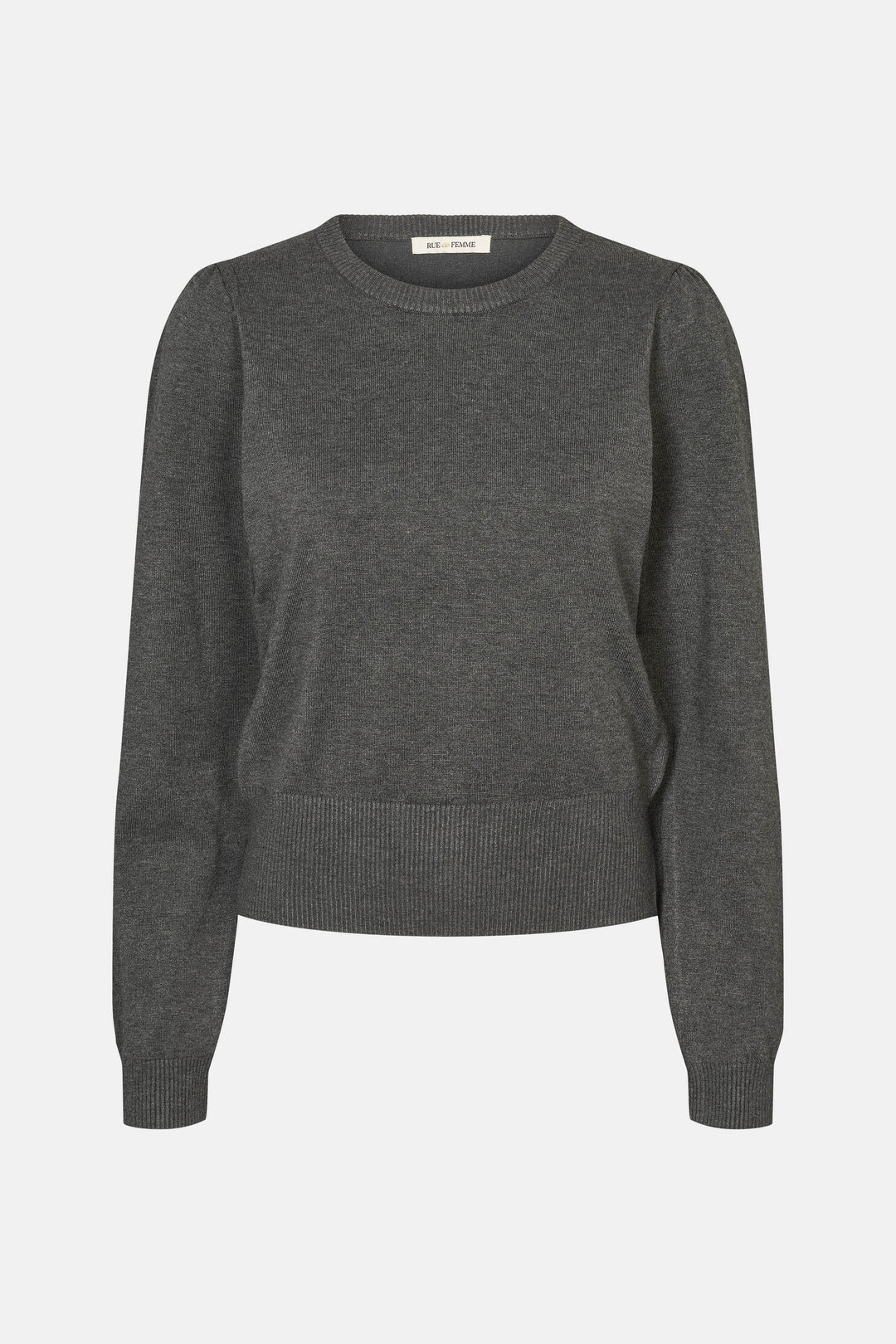 Rue de Femme RDFSorrel LS strik KNITWEAR 17 Grey melange