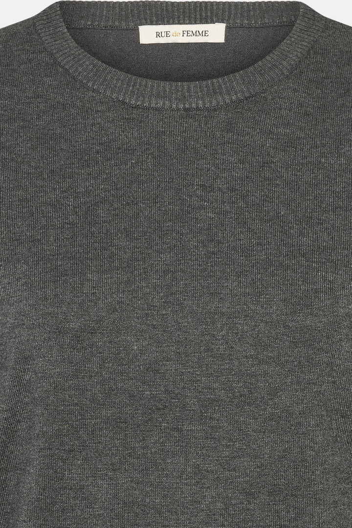 Rue de Femme RDFSorrel LS strik KNITWEAR 17 Grey melange