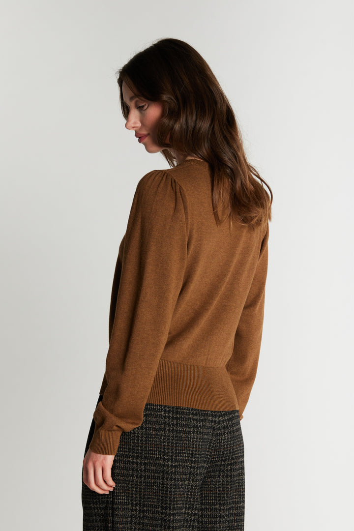 Rue de Femme RDFSorrel LS strik KNITWEAR 189 Chanterelle