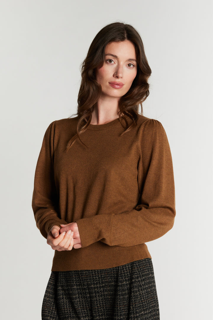 Rue de Femme RDFSorrel LS strik KNITWEAR 189 Chanterelle