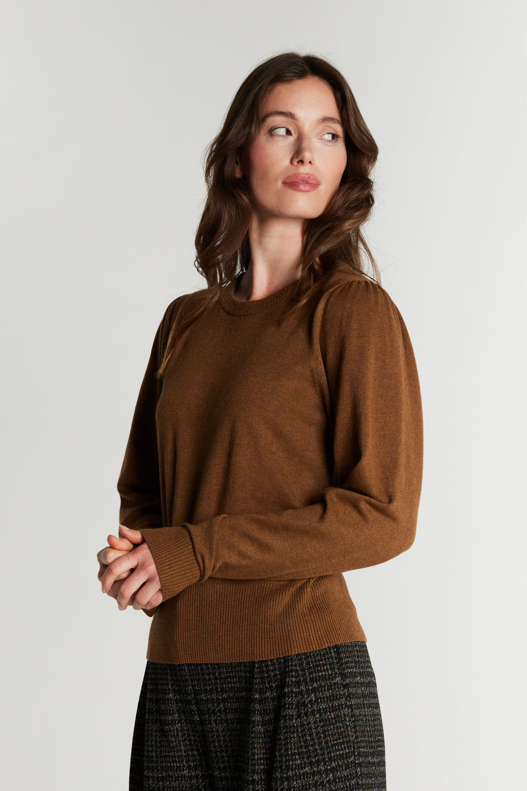 Rue de Femme RDFSorrel LS strik KNITWEAR 189 Chanterelle