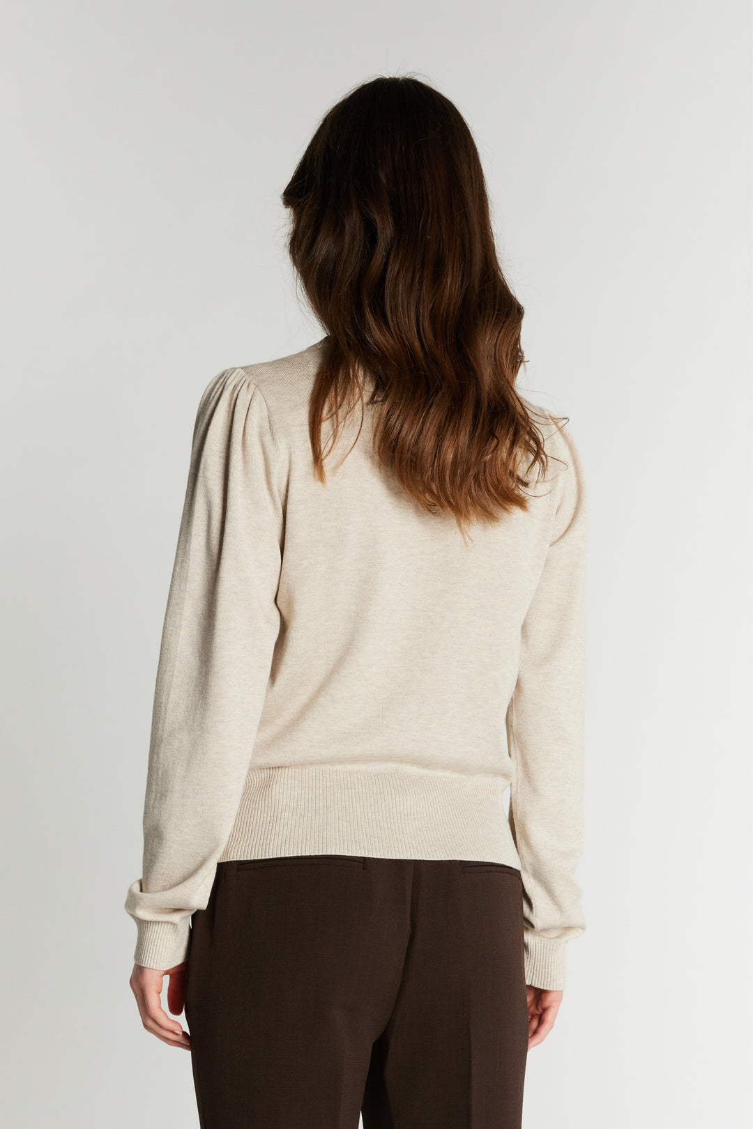 Rue de Femme RDFSorrel LS strik KNITWEAR Sand