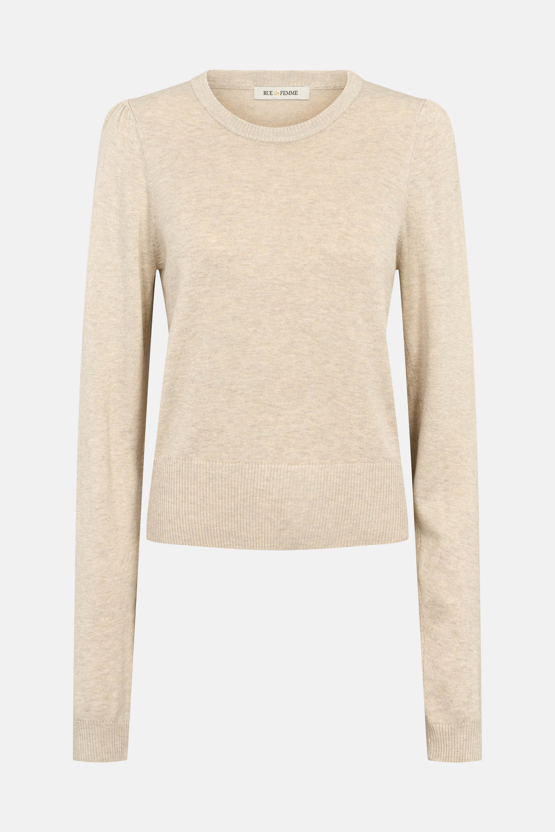 Rue de Femme RDFSorrel LS strik KNITWEAR Sand