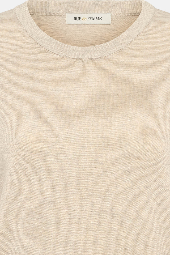 Rue de Femme RDFSorrel LS strik KNITWEAR Sand