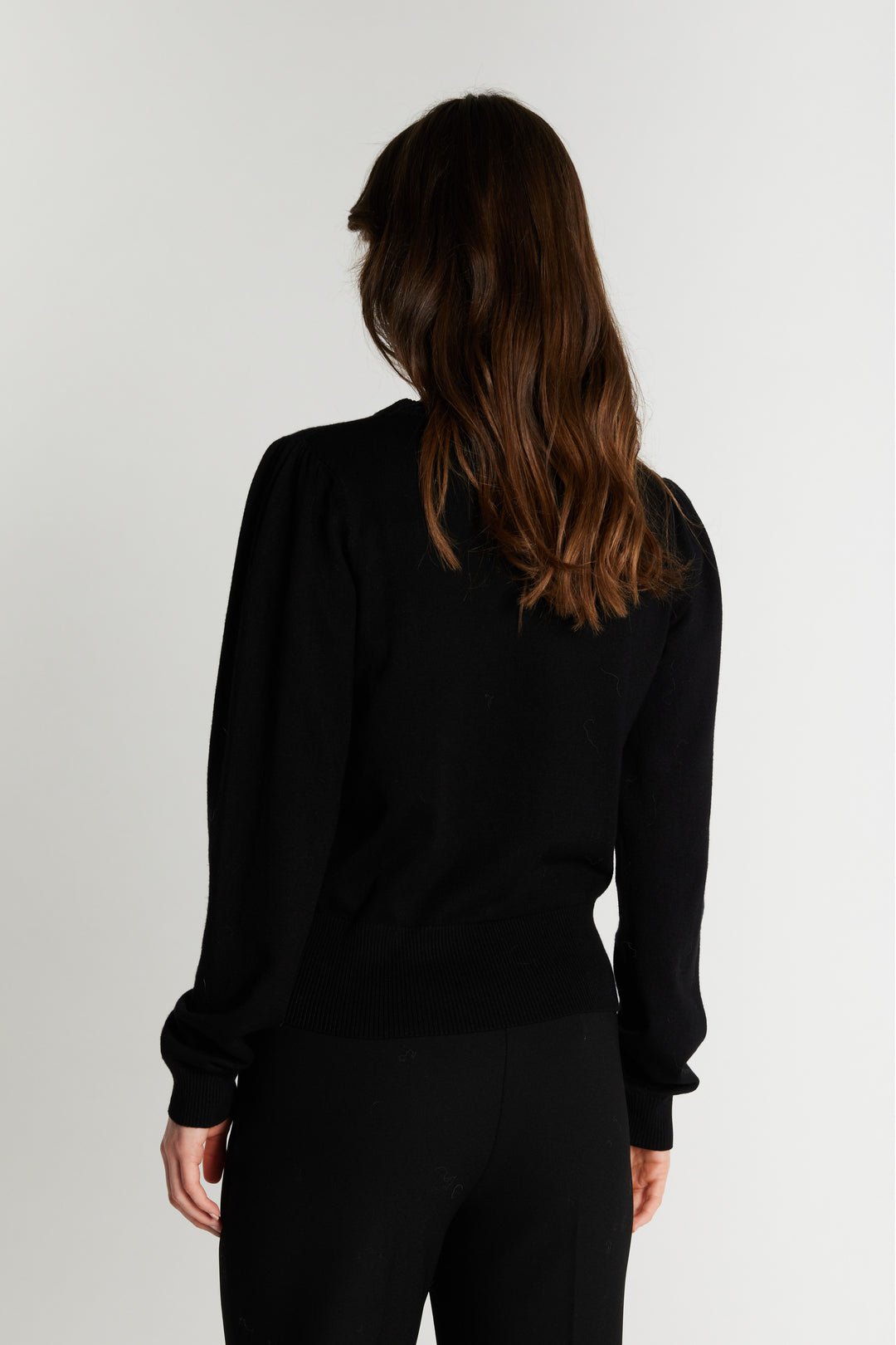 Rue de Femme RDFSorrel LS strik KNITWEAR Sort