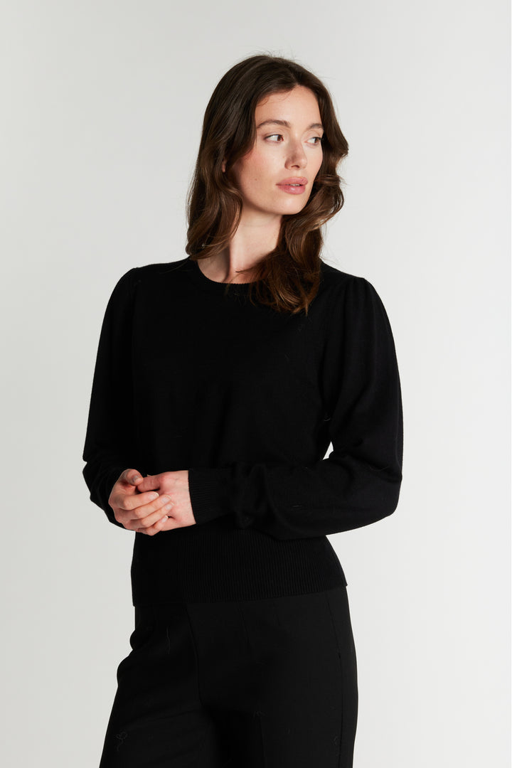 Rue de Femme RDFSorrel LS strik KNITWEAR Sort