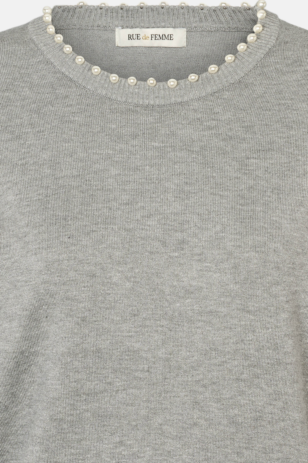 Rue de Femme RDFSorrel jewel strik KNITWEAR 16 Light grey melange