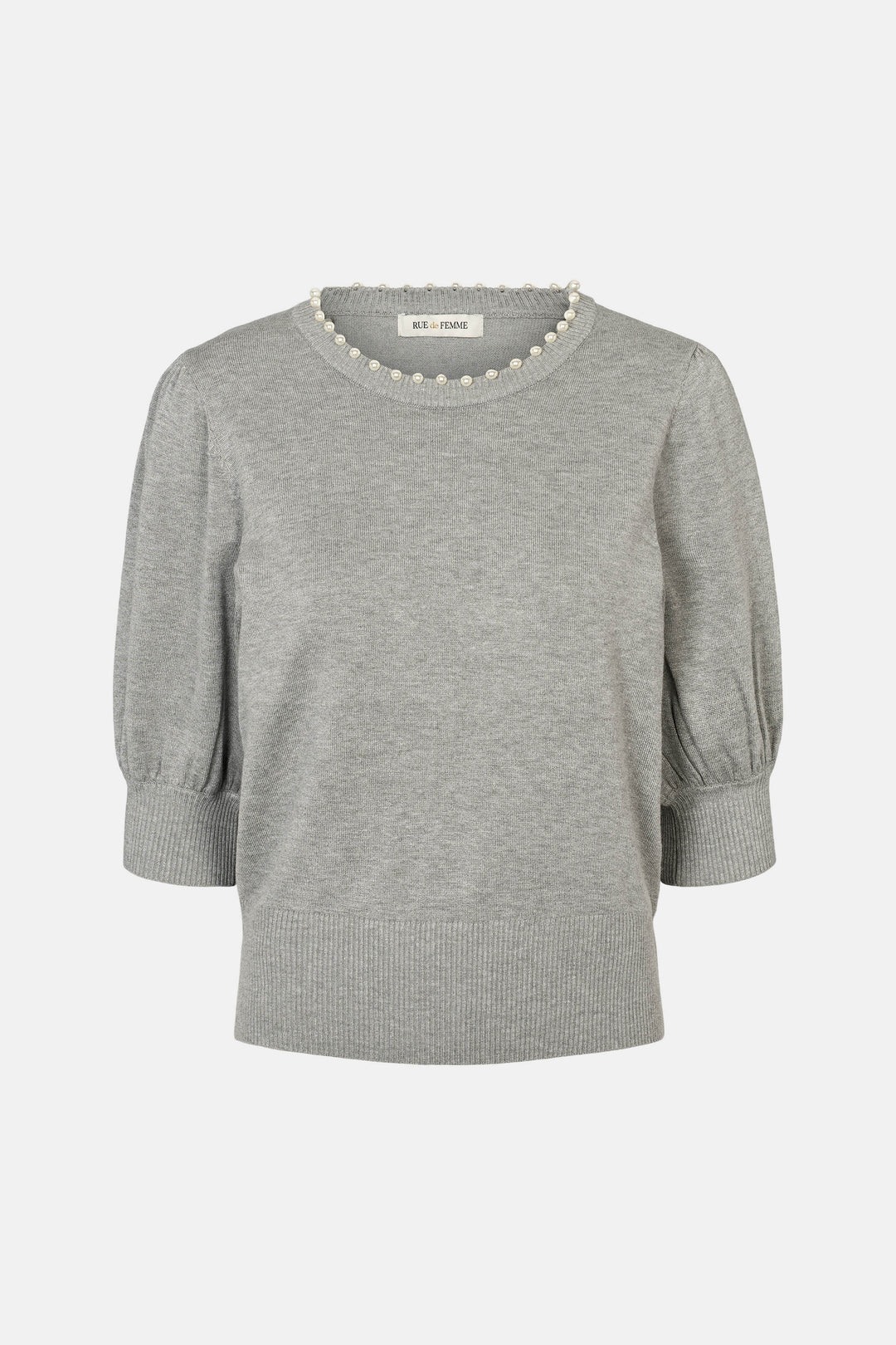 Rue de Femme RDFSorrel jewel strik KNITWEAR 16 Light grey melange
