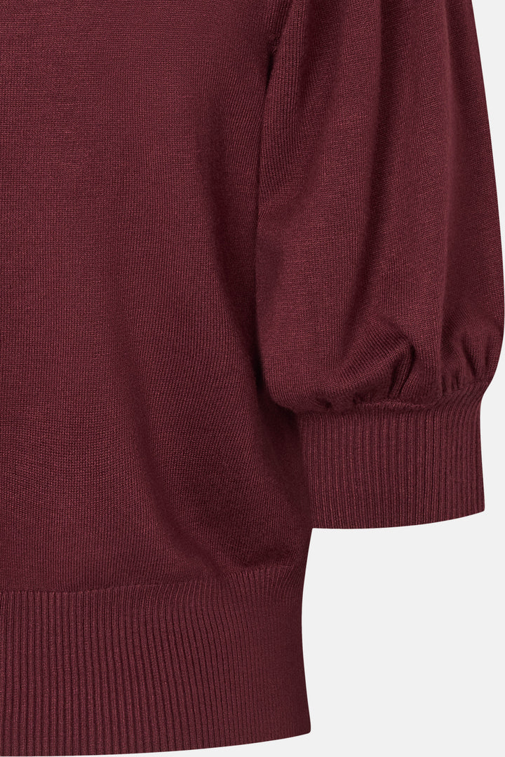 Rue de Femme RDFSorrel strik KNITWEAR, LIGHT 306 Wine