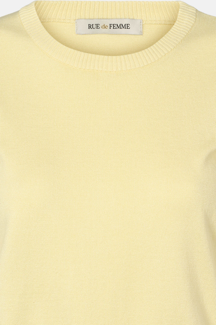 Rue de Femme RDFSorrel strik KNITWEAR, LIGHT 703 Soft yellow