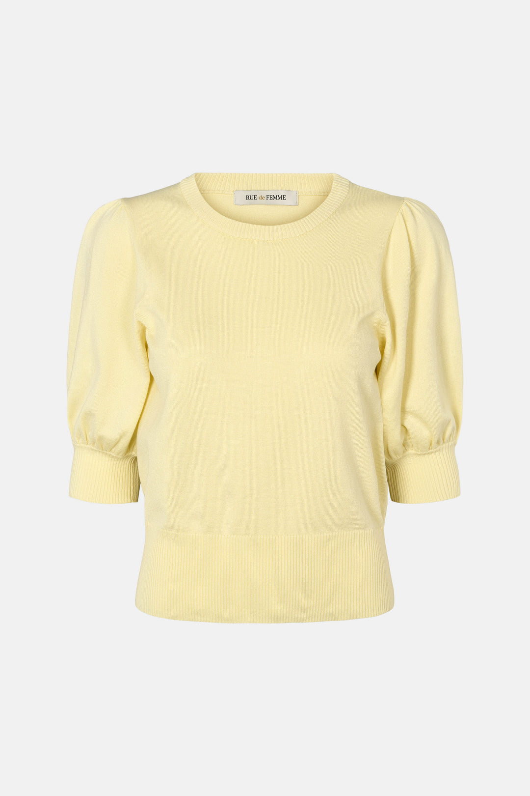 Rue de Femme RDFSorrel strik KNITWEAR, LIGHT 703 Soft yellow