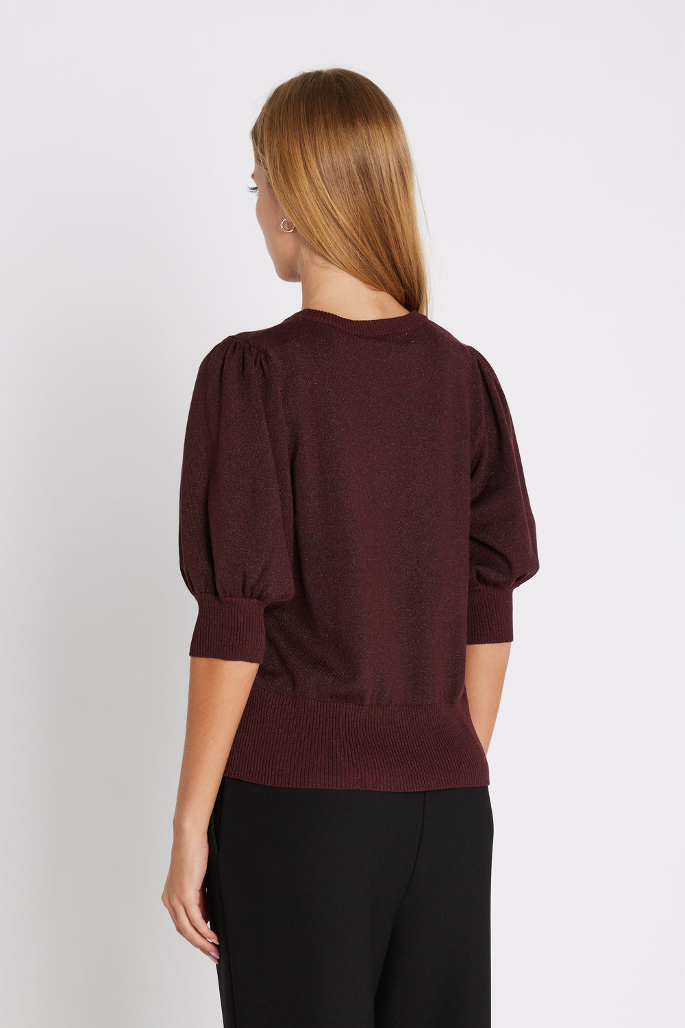 Rue de Femme RDFSorrel strik KNITWEAR, LIGHT 306 Wine