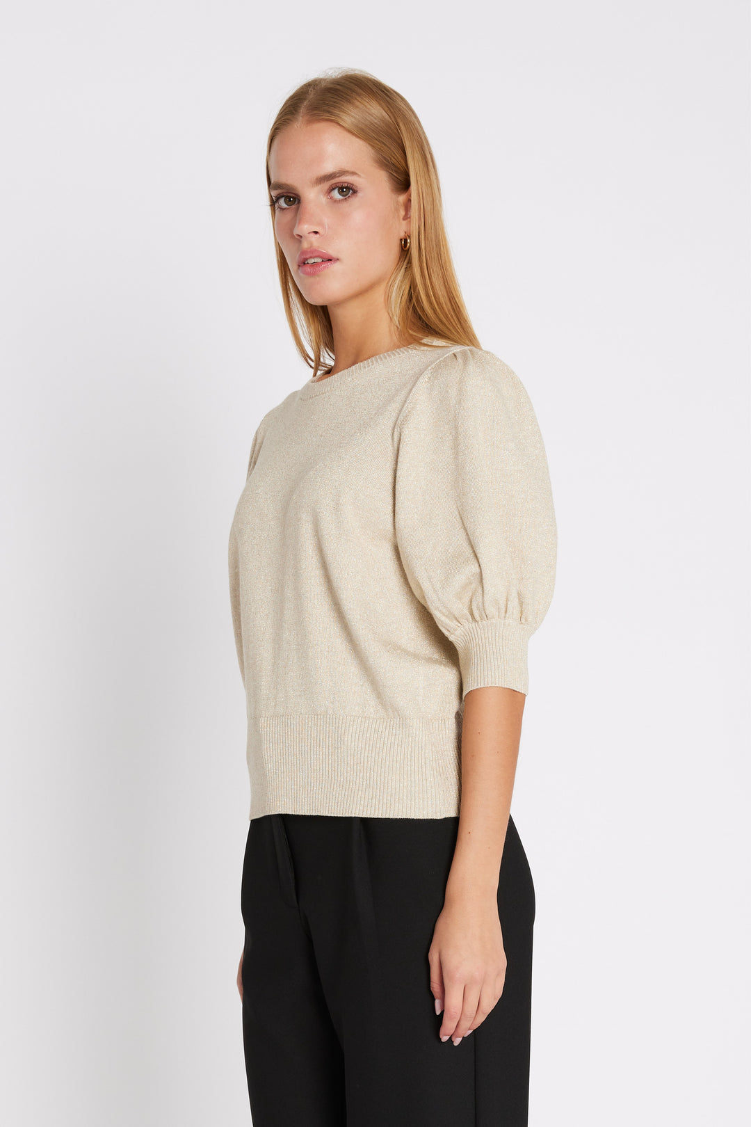 Rue de Femme RDFSorrel strik KNITWEAR, LIGHT 90 Gold