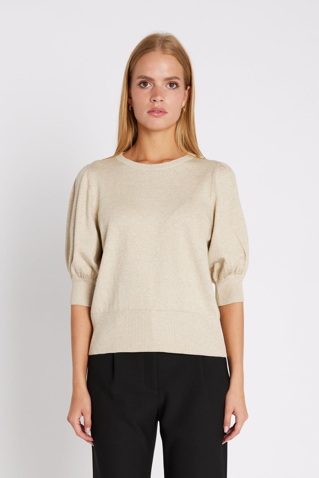 Rue de Femme RDFSorrel strik KNITWEAR, LIGHT 90 Gold