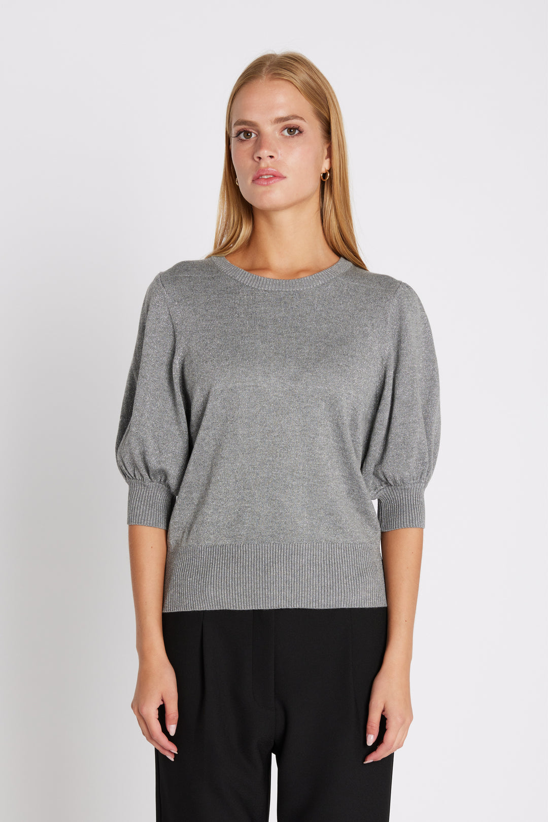 Rue de Femme RDFSorrel strik KNITWEAR, LIGHT 91 Silver