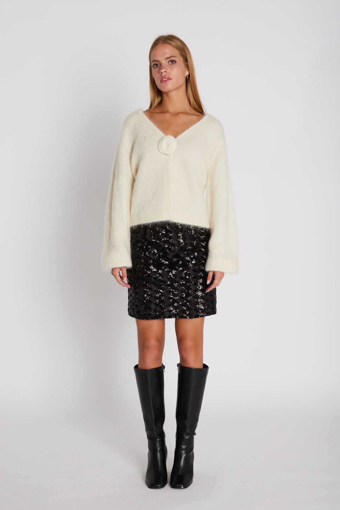 Rue de Femme RDFTesni nederdel SKIRTS Sort