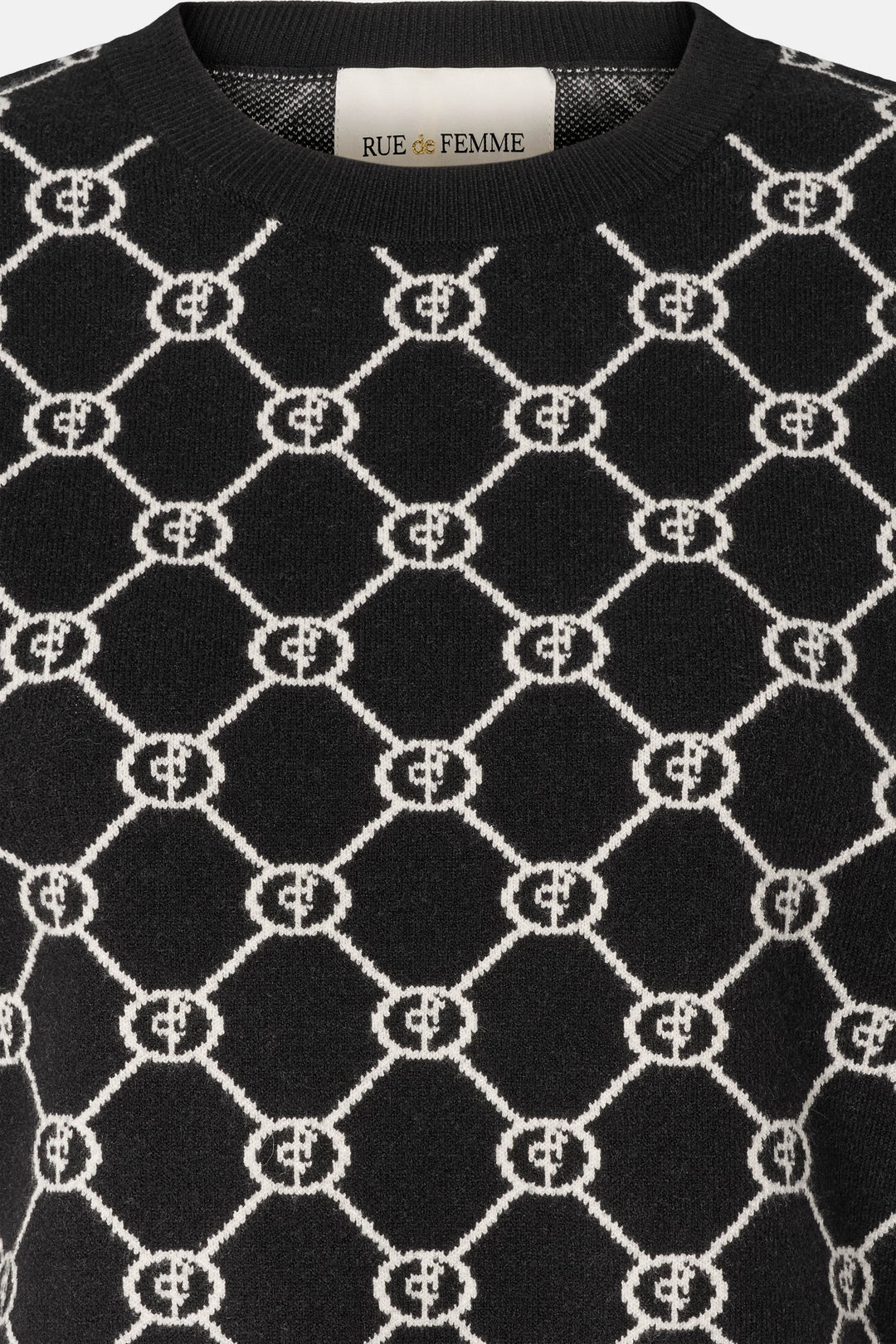 Rue de Femme RDFThorel strik KNITWEAR Sort