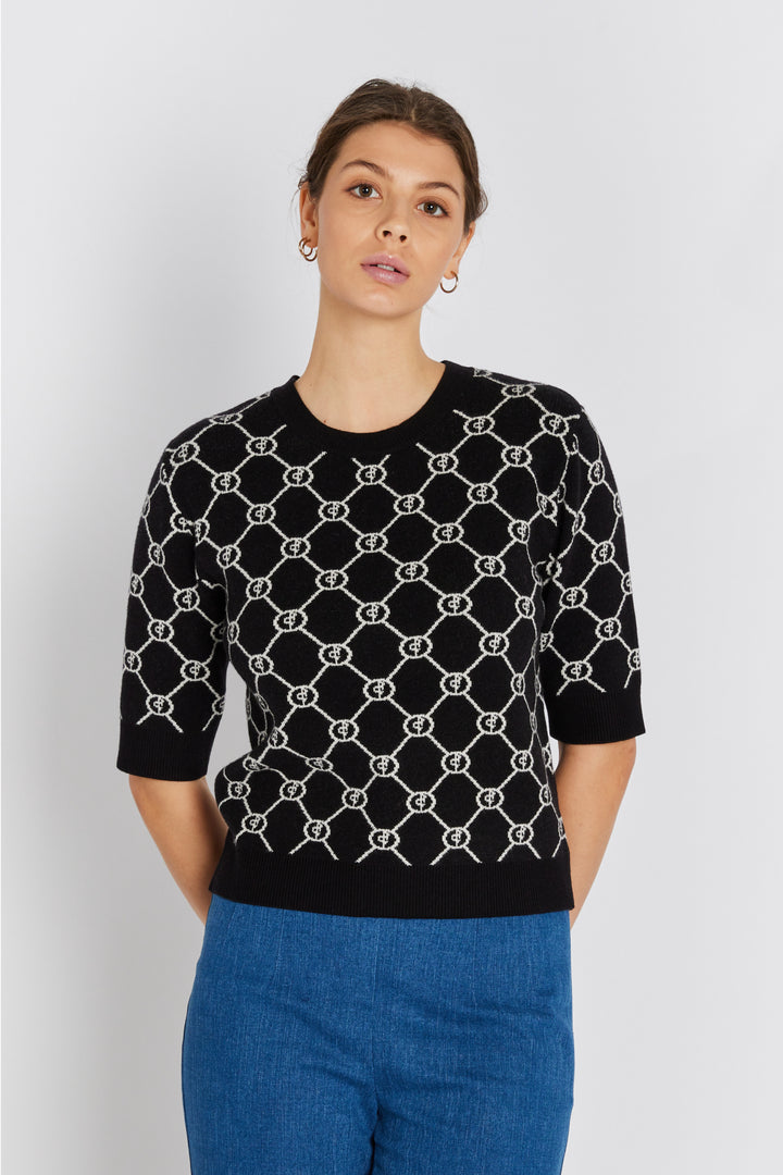 Rue de Femme RDFThorel strik KNITWEAR Sort