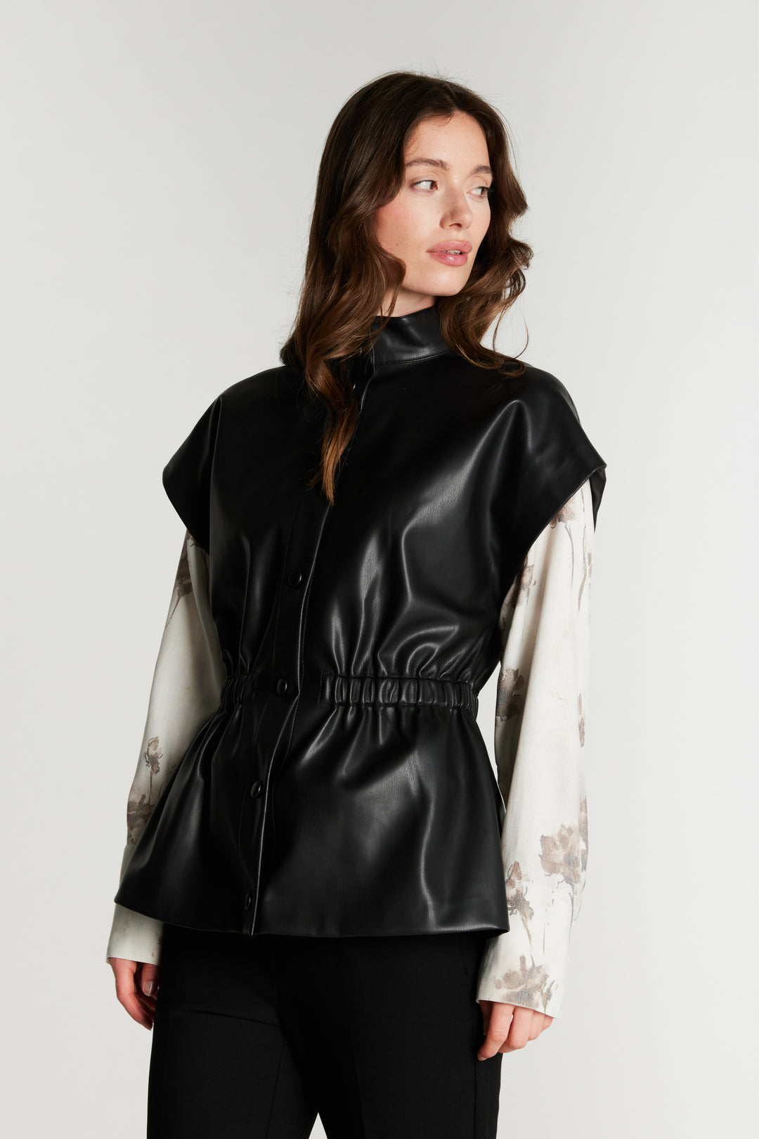 Rue de Femme RDFTilda vegansk vest WAISTCOATS Sort