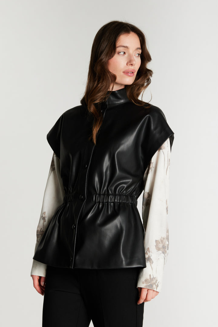 Rue de Femme RDFTilda vegansk vest WAISTCOATS Sort