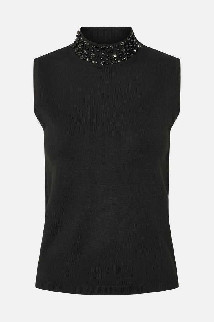 Rue de Femme RDFTirsa strik top KNITWEAR Sort
