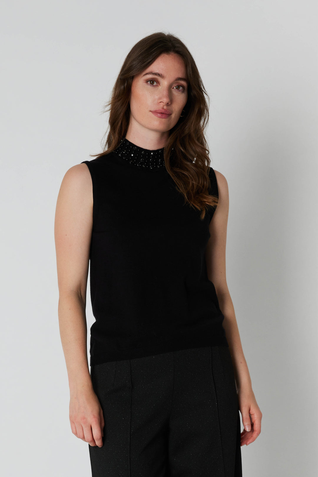 Rue de Femme RDFTirsa strik top KNITWEAR Sort