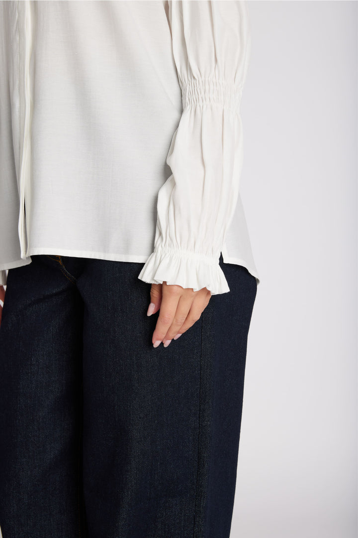 Rue de Femme RDFTyra skjorte SHIRTS 02 Off white