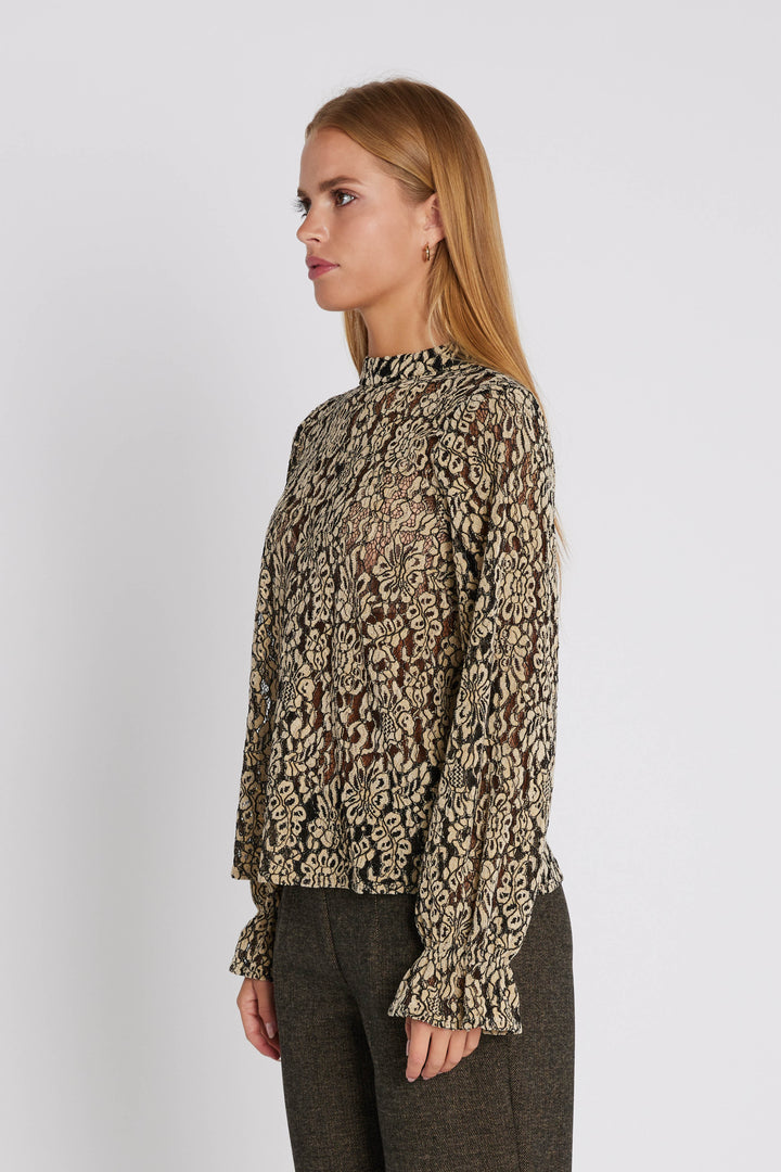 Rue de Femme RDFUlani bluse BLOUSE Sort