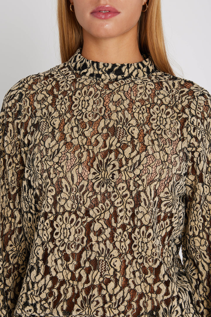 Rue de Femme RDFUlani bluse BLOUSE Sort