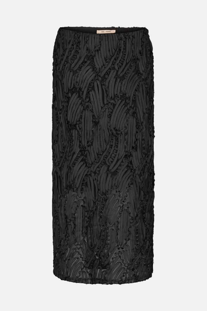 Rue de Femme RDFUlani nederdel SKIRTS Sort