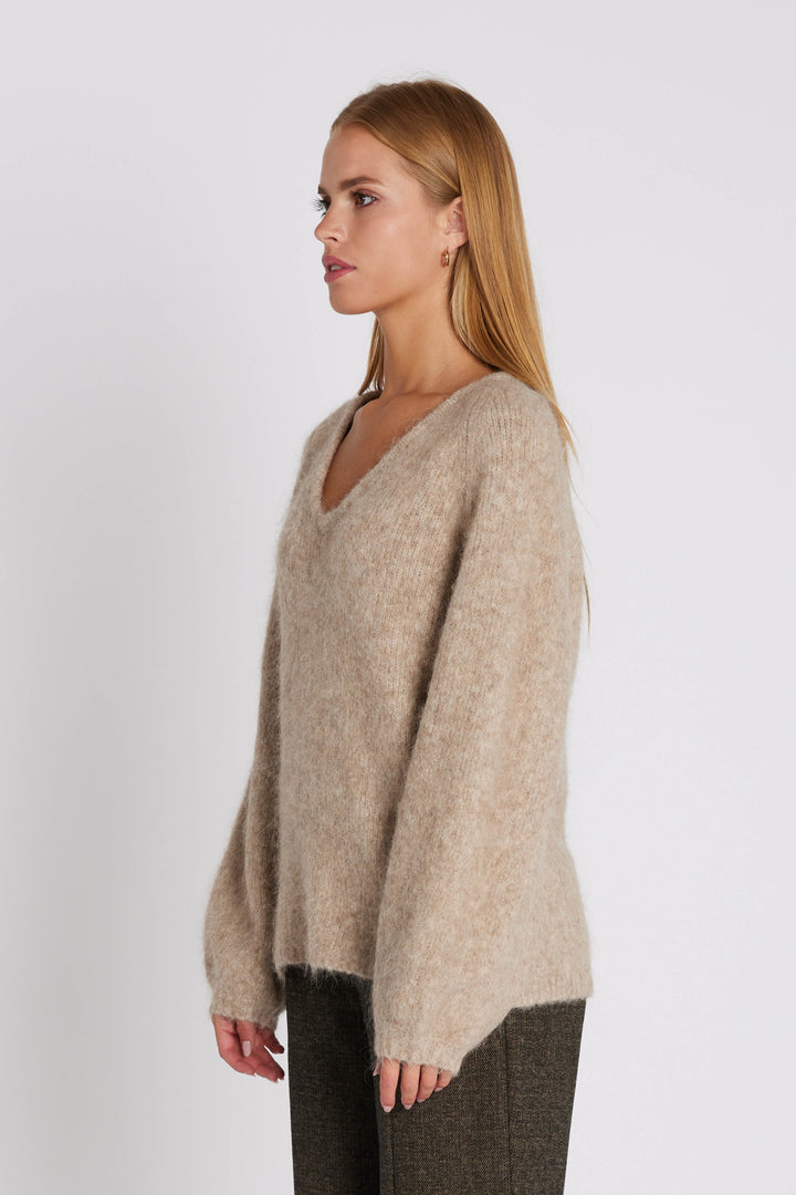 Rue de Femme RDFVala strik KNITWEAR, HEAVY 156 Vanilla cream
