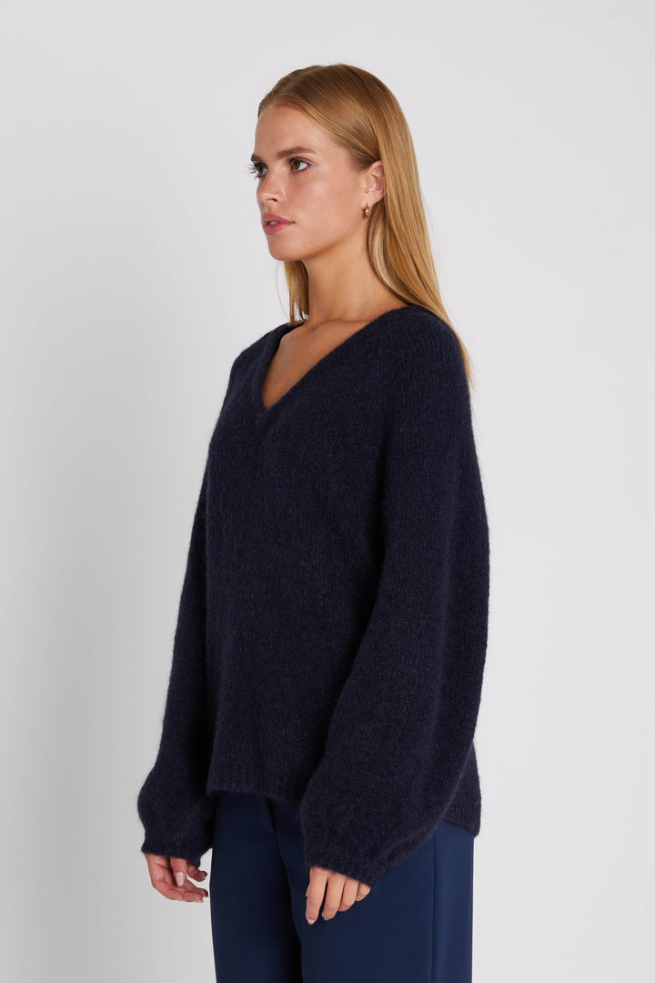 Rue de Femme RDFVala strik KNITWEAR, HEAVY 250 Midnight