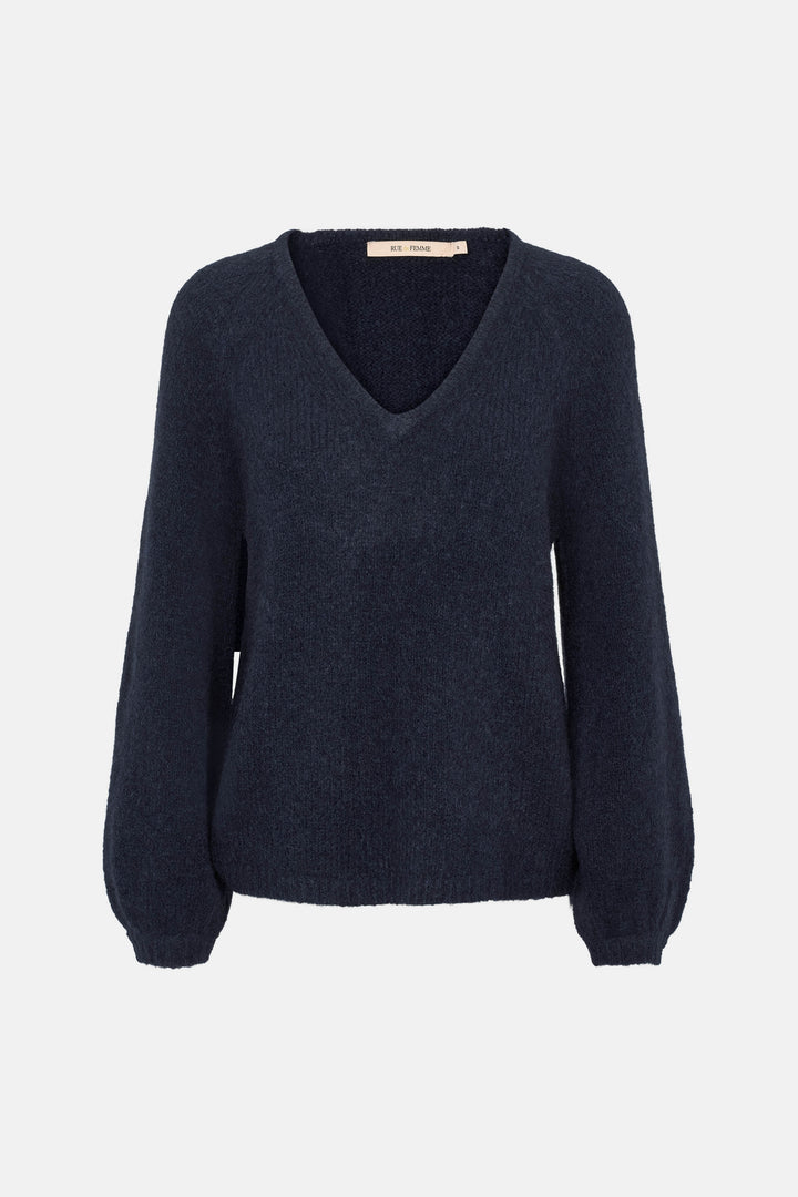 Rue de Femme RDFVala strik KNITWEAR, HEAVY 250 Midnight