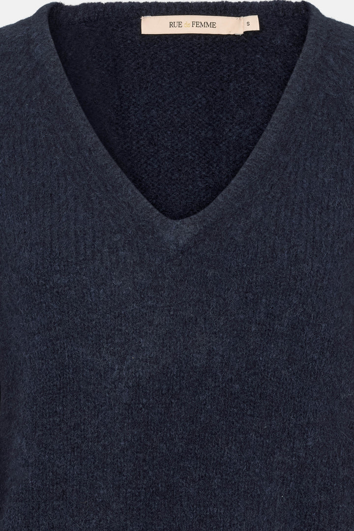 Rue de Femme RDFVala strik KNITWEAR, HEAVY 250 Midnight