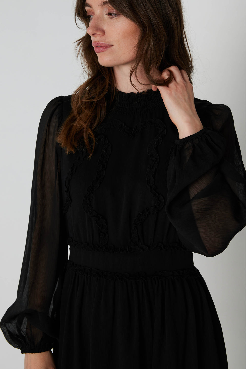 Rue de Femme RDFValencia kjole DRESSES Sort