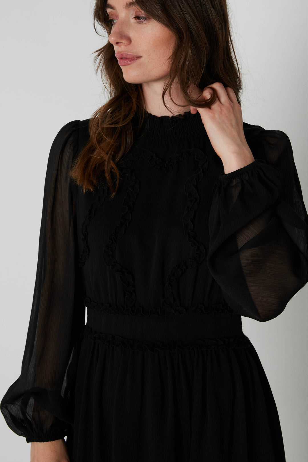 Rue de Femme RDFValencia kjole DRESSES Sort