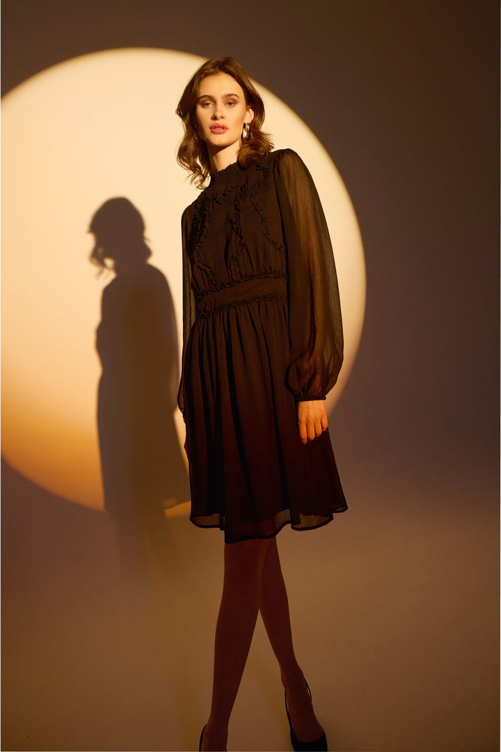 Rue de Femme RDFValencia kjole DRESSES Sort