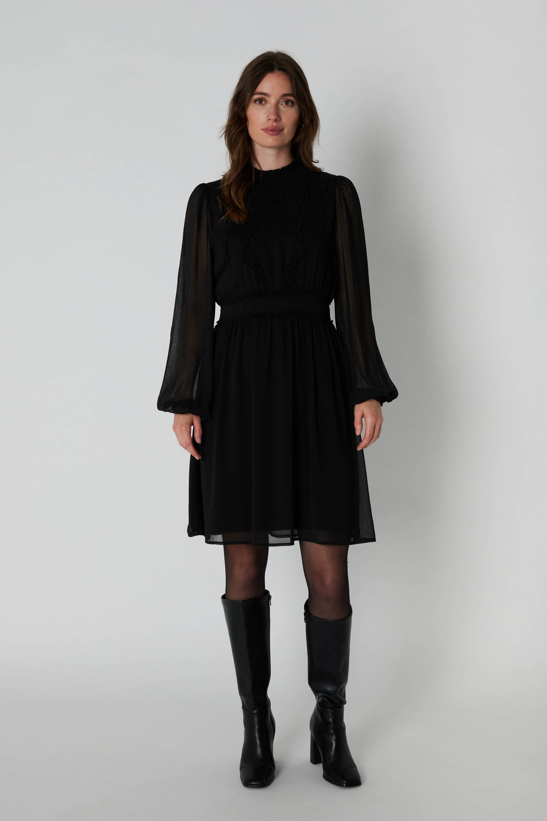 Rue de Femme RDFValencia kjole DRESSES Sort