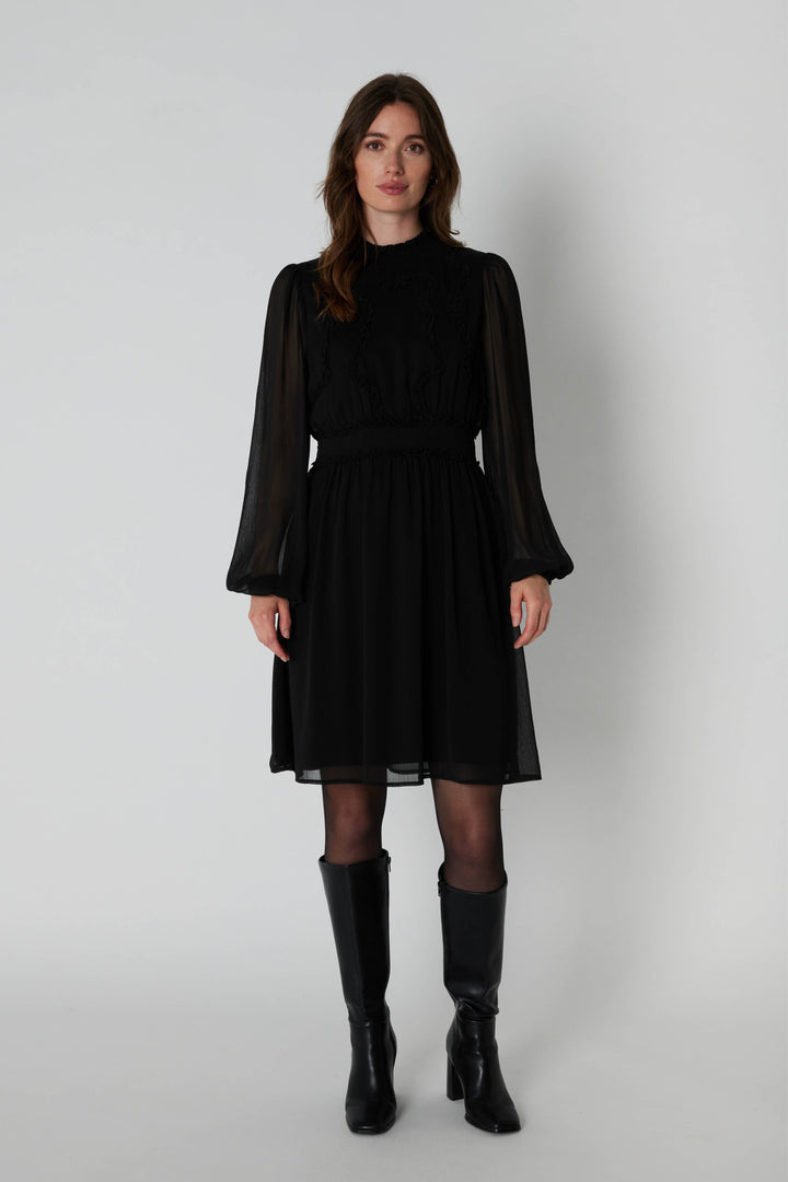 Rue de Femme RDFValencia kjole DRESSES Sort