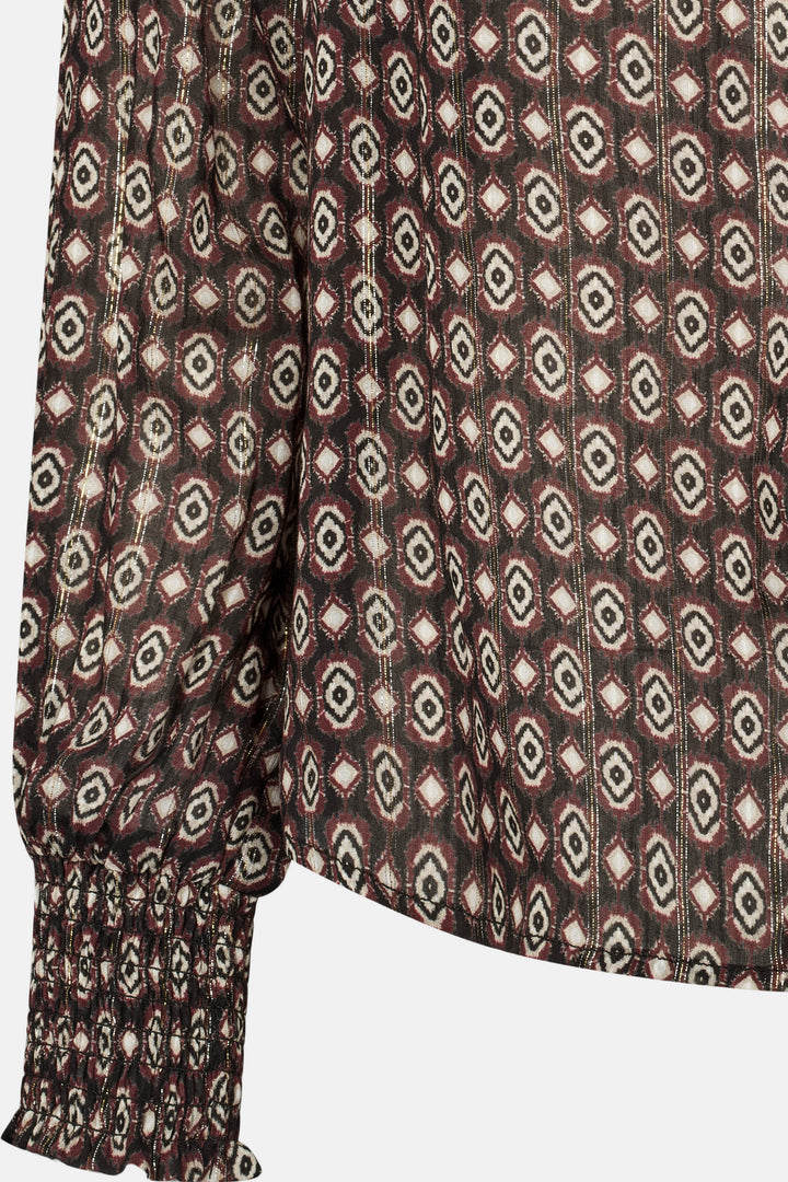 Rue de Femme RDFVeda skjorte SHIRTS 306 Wine
