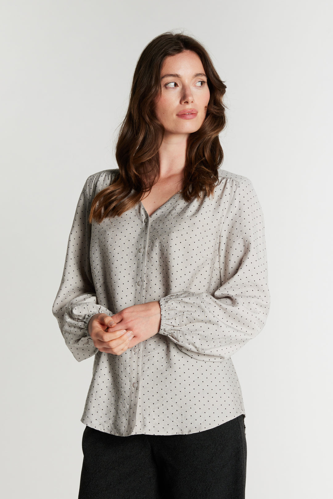 Rue de Femme RDFVeda skjorte SHIRTS 91 Silver
