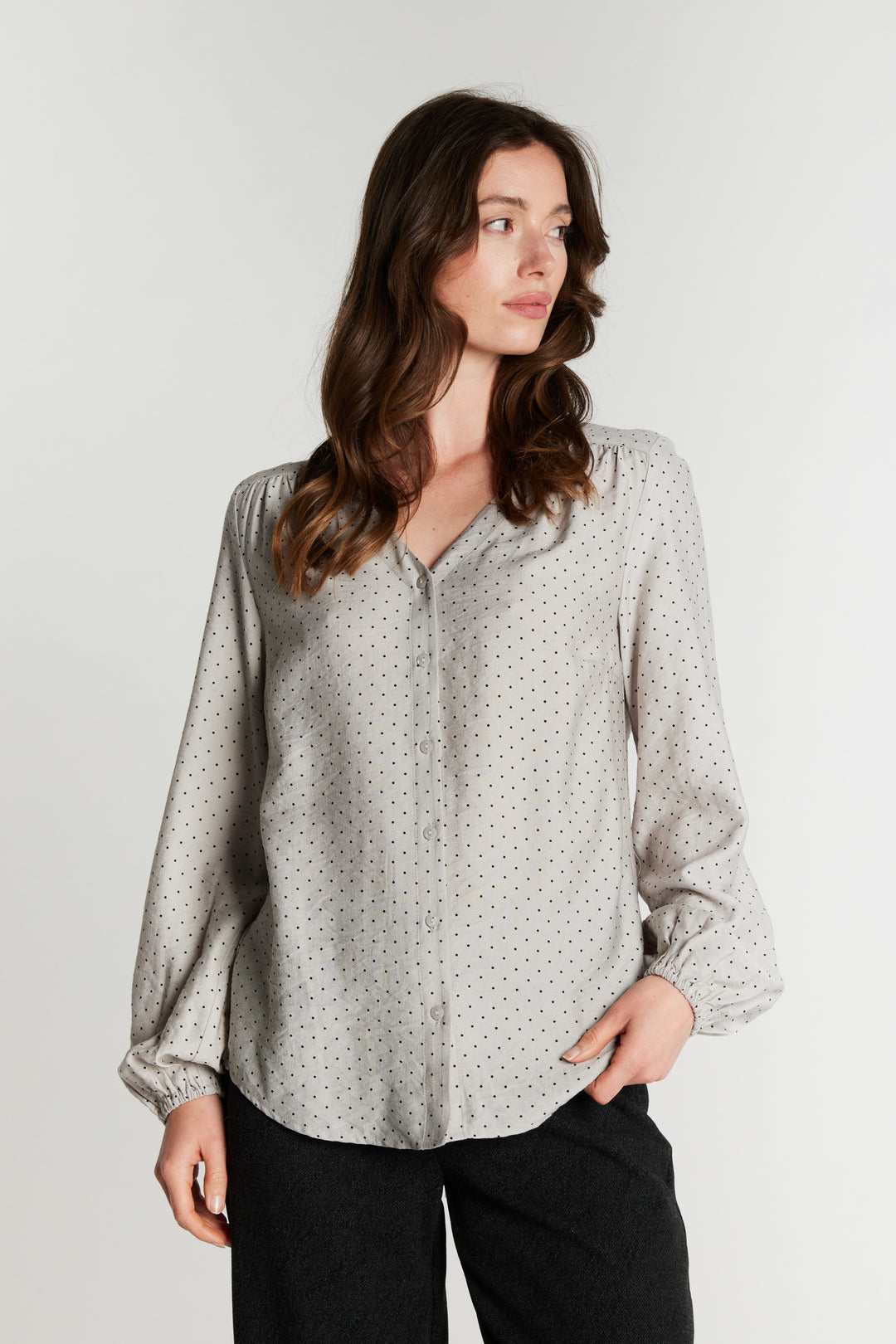Rue de Femme RDFVeda skjorte SHIRTS 91 Silver