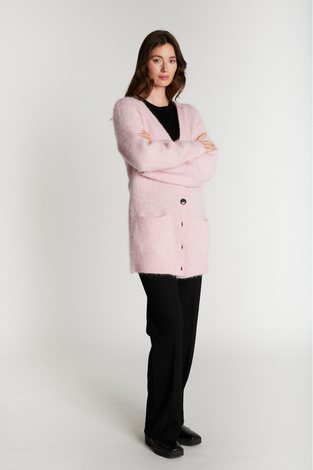 Rue de Femme RDFVivi strik cardigan KNITWEAR 398 Rose water