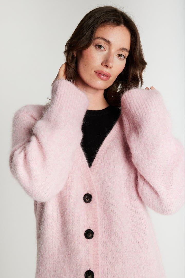 Rue de Femme RDFVivi strik cardigan KNITWEAR 398 Rose water