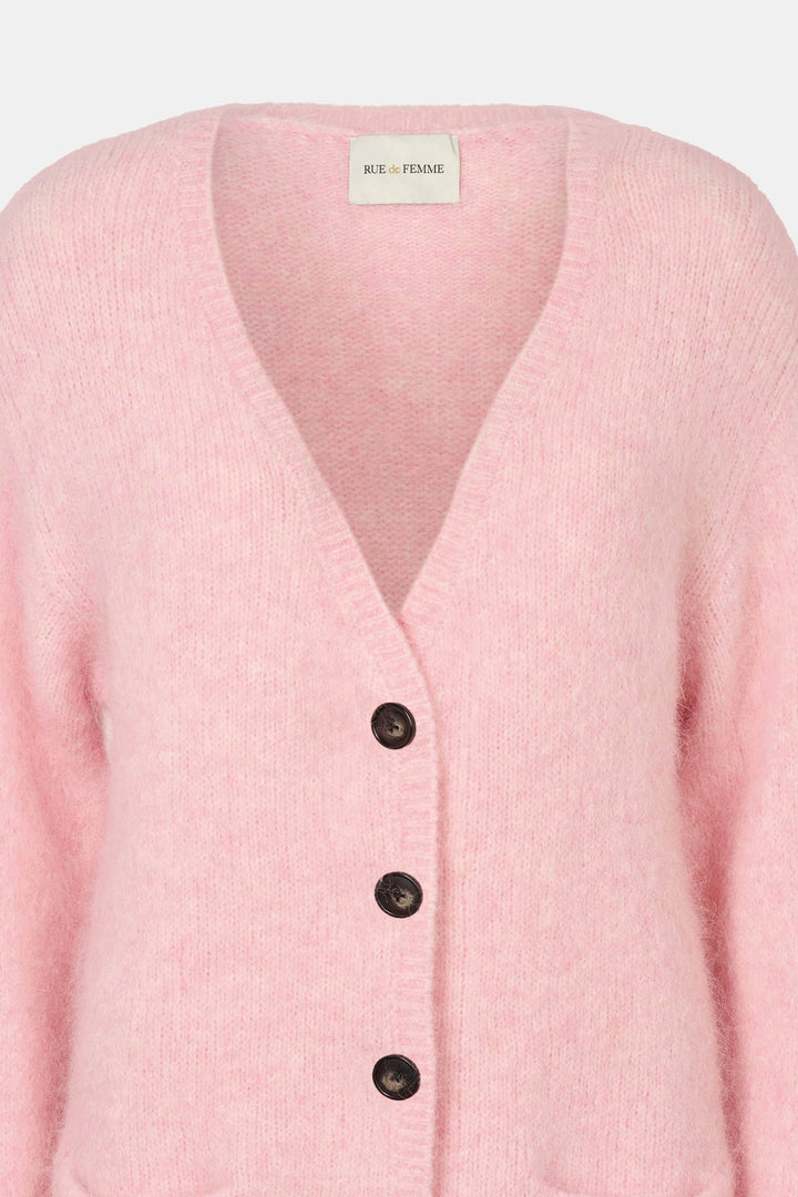 Rue de Femme RDFVivi strik cardigan KNITWEAR 398 Rose water